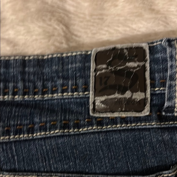 Vintage Seventeen Co. Denim Straight Leg Blue Jeans - Picture 7 of 9